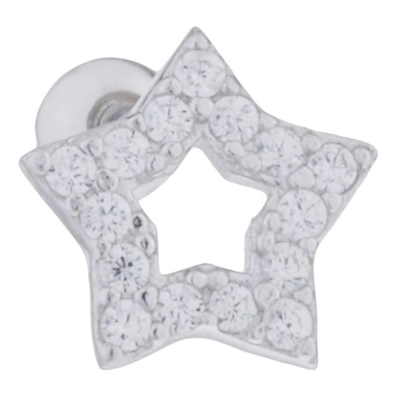 پیرسینگ نقره زنانه مایا ماهک مدل MSP053