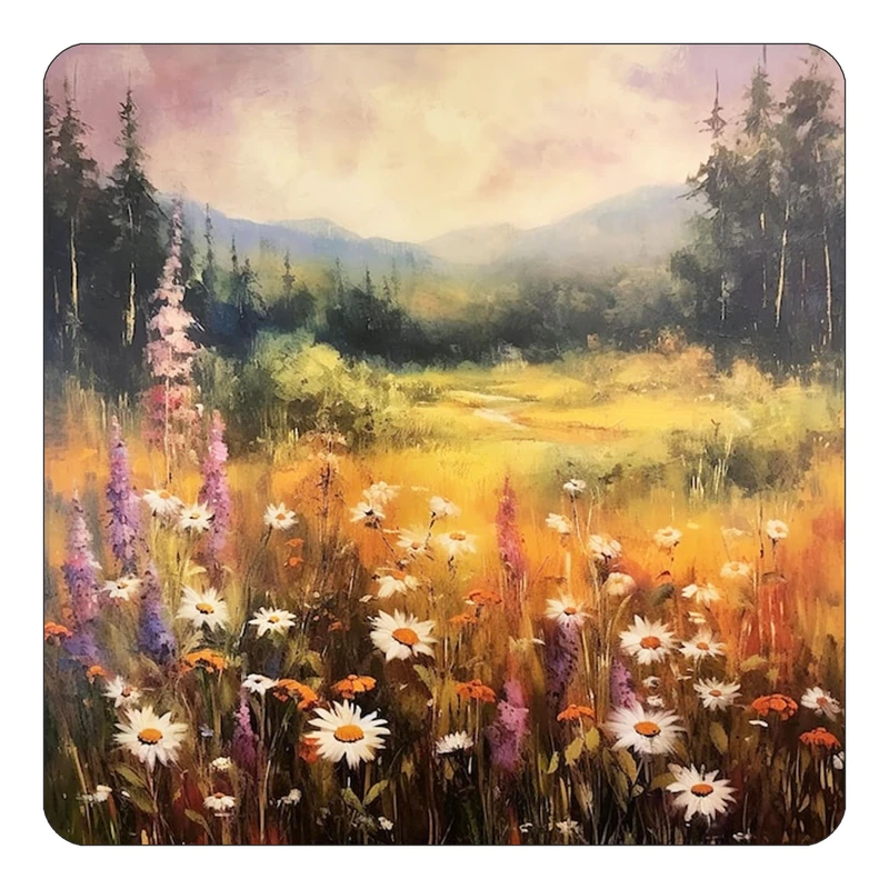 مگنت کاکتی طرح نقاشی رنگ روغن مدل mp73789