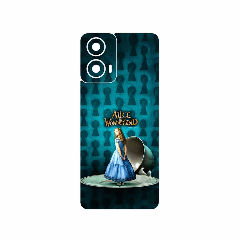 برچسب پوششی ماهوت مدل Alice in Wonderland مناسب برای گوشی موبایل موتورولا Moto G24