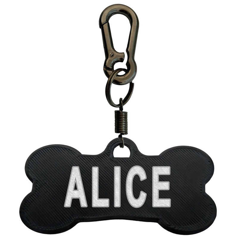پلاک شناسایی سگ مدل Alice