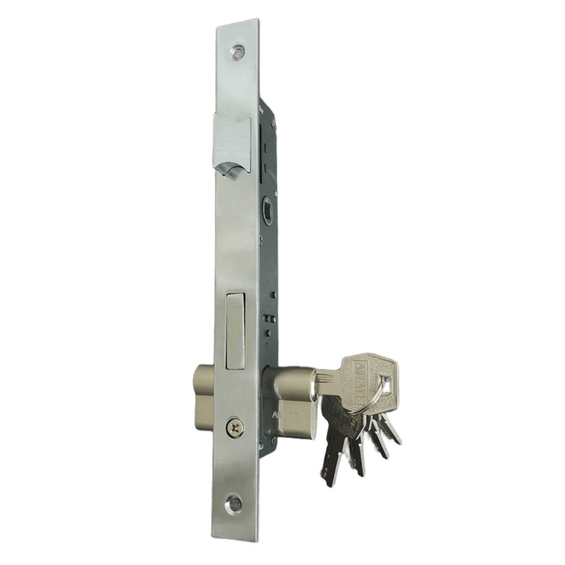قفل و سیلندر آماتیس مدل آلومینیومی کد 4.5CM