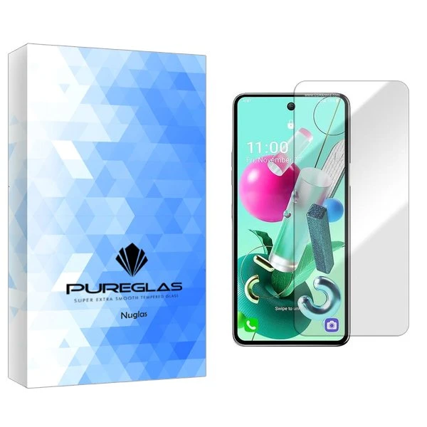 محافظ صفحه نمایش پیور گلس مدل NueGlas مناسب برای گوشی موبایل ال جی K92 5G