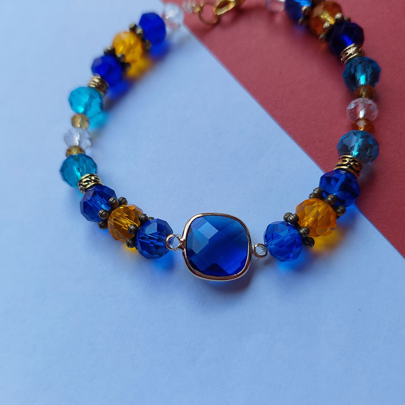 دستبند زنانه مدل کریستالی کد HC177 دستبند زنانه مدل کریستالی کد HC177