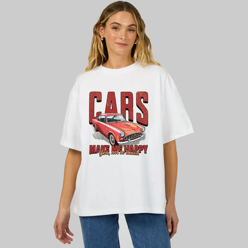 تی‌شرت لانگ آستین سه ربع زنانه مدل گنگ CARS