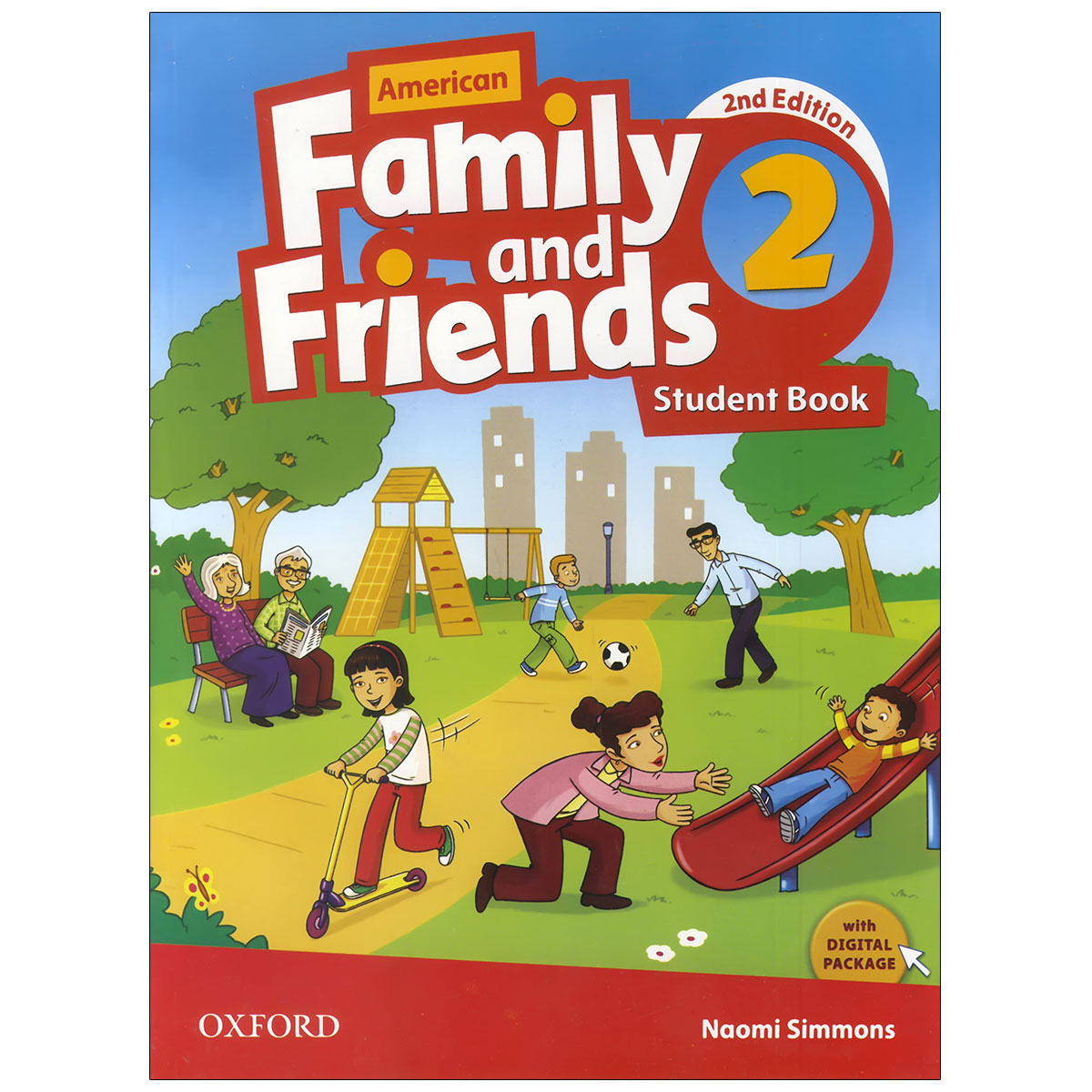 کتاب family and friends 2 اثر Naomi Simmons انتشارات اکسفورد