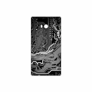 MAHOOT Black Printed Circuit Board Cover Sticker for Nokia Lumia 930