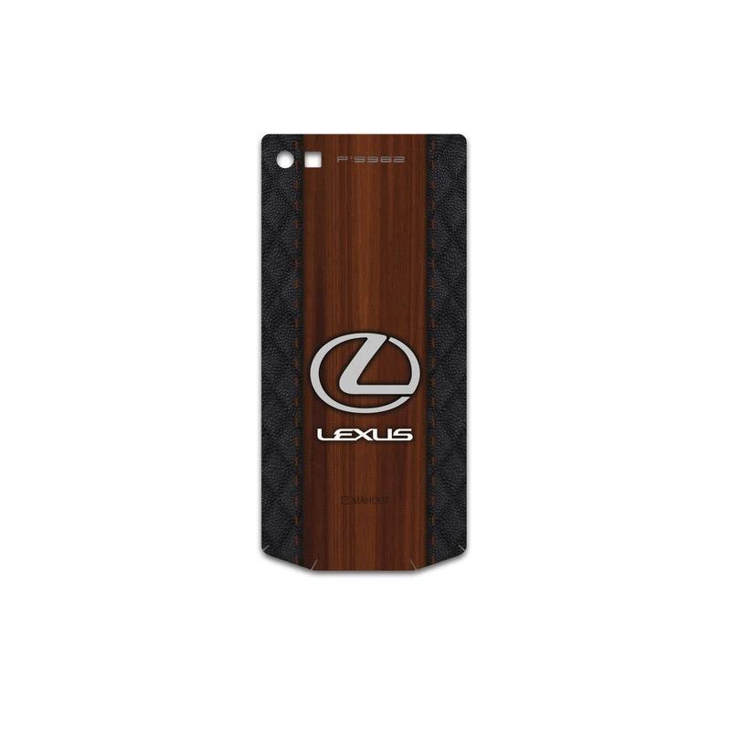 برچسب پوششی ماهوت مدل Lexus مناسب برای گوشی موبایل بلک بری Porsche Design P9982