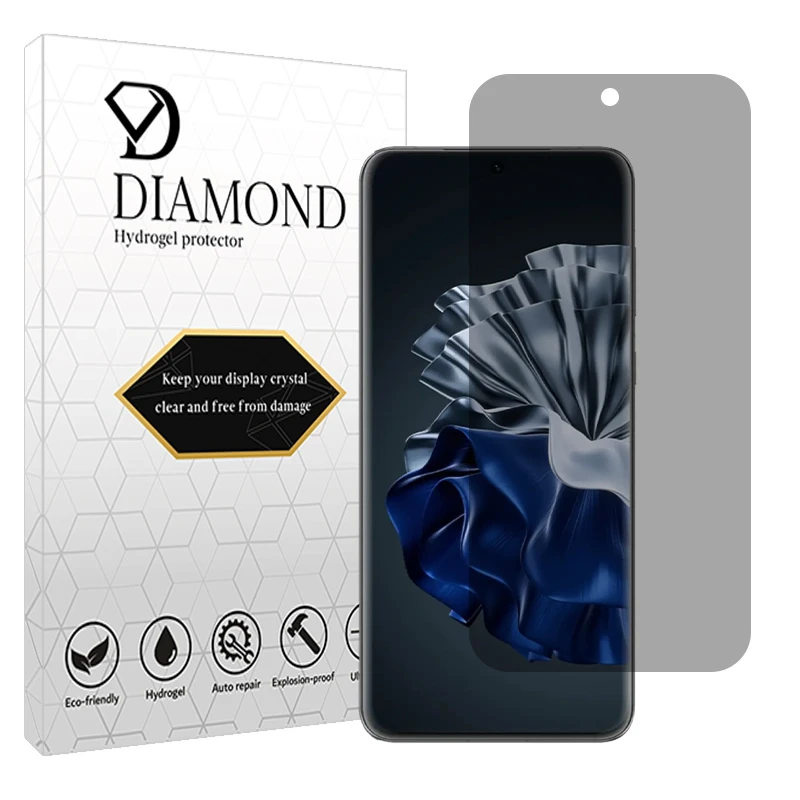محافظ صفحه نمایش حریم شخصی دیاموند مدل Tough مناسب برای گوشی موبایل هوآوی P60 Pro