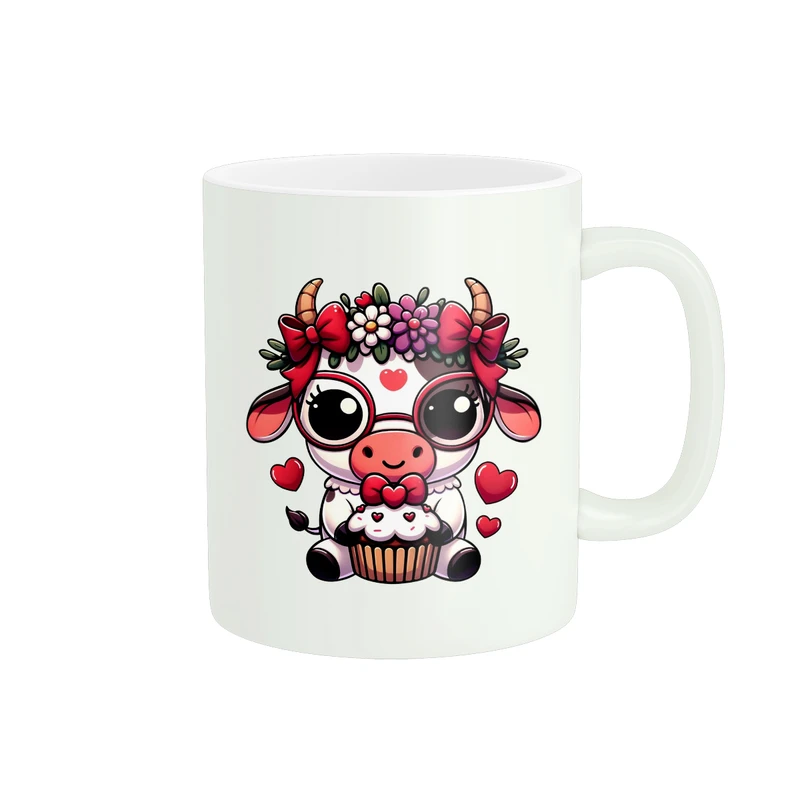 ماگ پاد آفرین مدل عشق طرح کارتونی کیوت کد PM1601