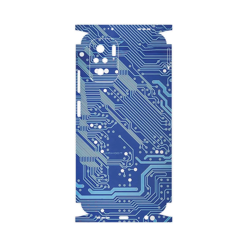 برچسب پوششی ماهوت مدل Blue_Printed_Circuit_Board-FullSkin مناسب برای گوشی موبایل شیائومی Poco M5s