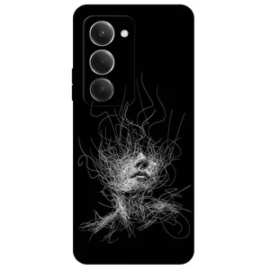 Megafone Face Sketch 7423 Cover For Xiaomi Redmi 15 4G