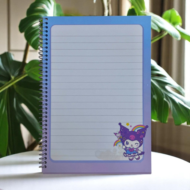 دفتر مشق 80 برگ آوان مدل حاشیه دار طرح کرومی آبنبات کد HH1