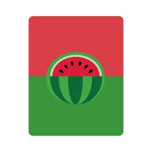 ماوس پد اطلس آبی طرح شب یلدا و هندونه  مدل T7291