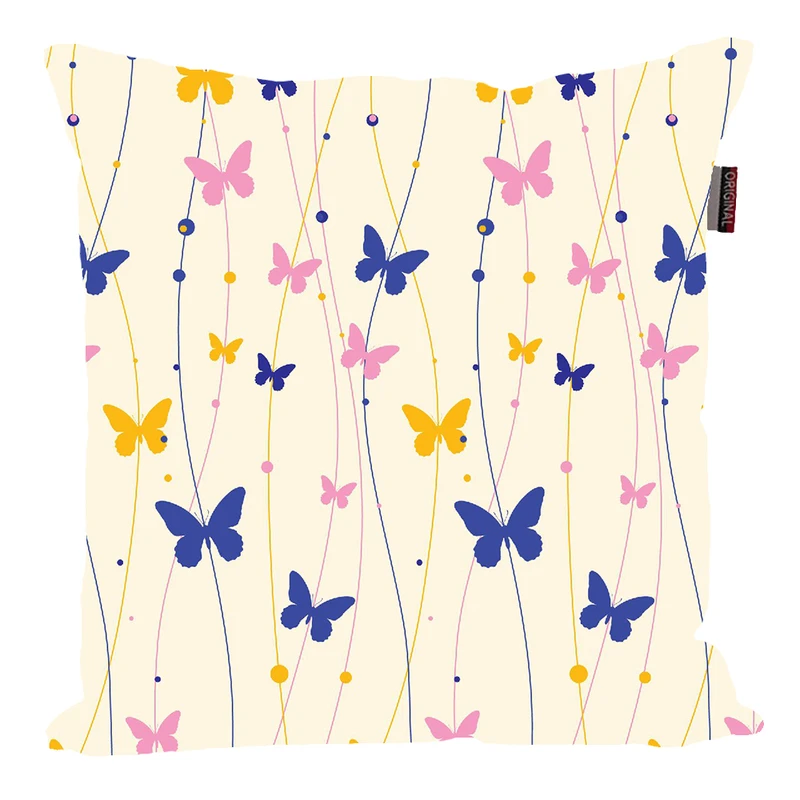 کوسن پاد آفرین مدل فانتزی طرح پروانه کد p321