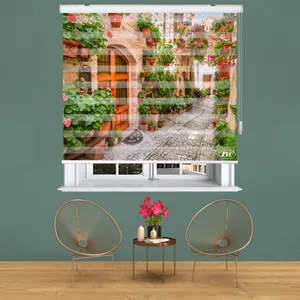  پرده زبرا زیو مدل L5045 سایز 100x280 سانتی متر