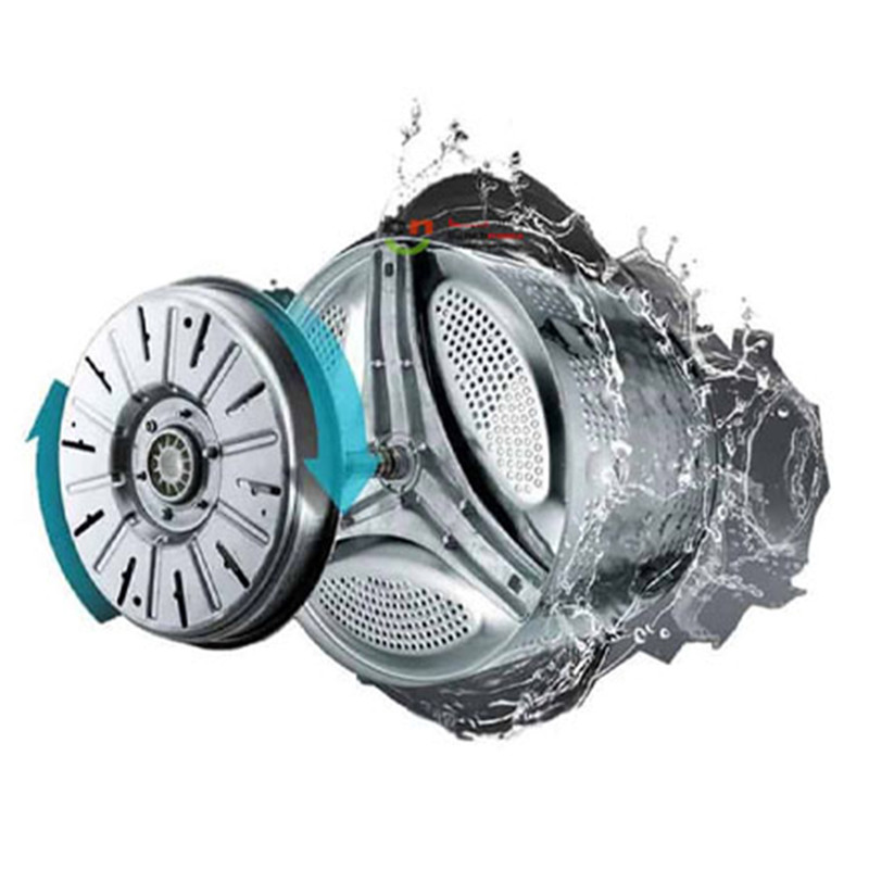 ماشین لباسشویی تی سی ال مدل G82-AW/AS ظرفیت 8 کیلوگرم