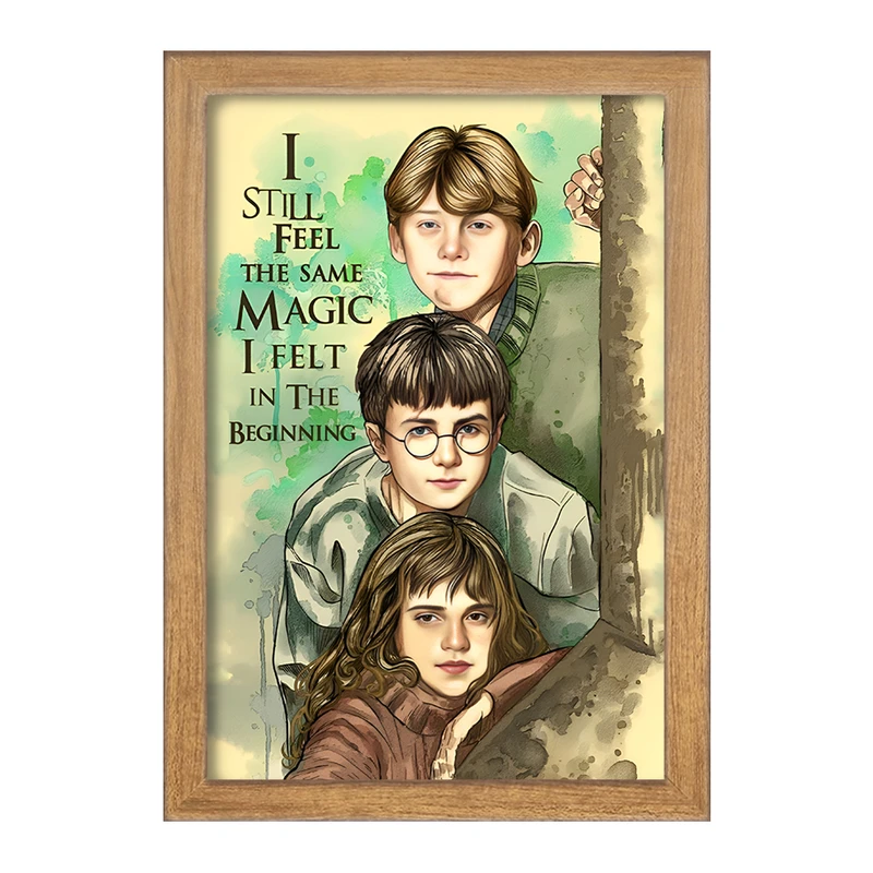 تابلو خندالو مدل هری پاتر (Harry Potter) کد F11745