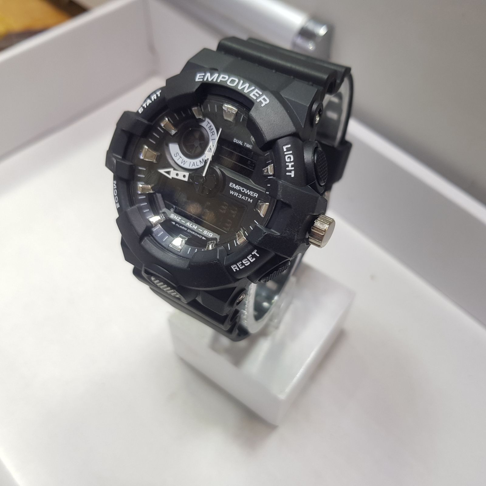 ساعت مچی دیجیتال مردانه امپاور مدل دوزمانه کد 88gsh08 -  - 3