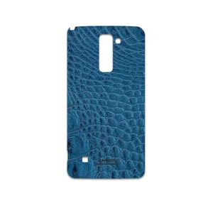 MAHOOT Blue-Crocodile-Leather Cover Sticker for LG Stylus 2