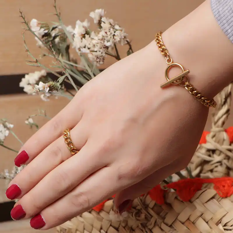 دستبند زنانه مدل الیزابت کد 002