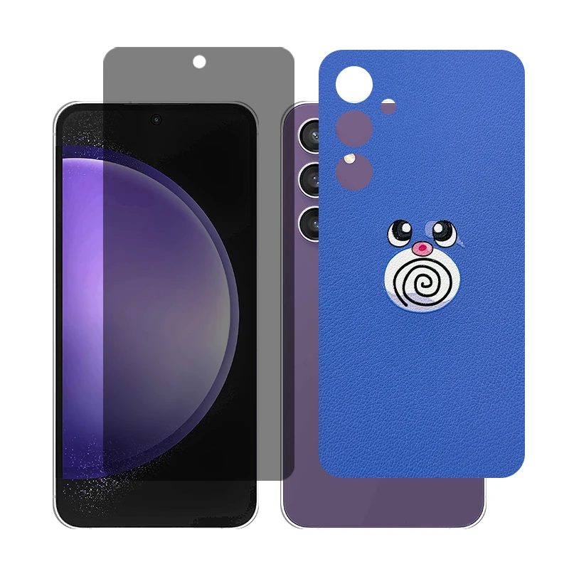 محافظ صفحه نمایش حریم شخصی گلس مدل Together مناسب برای گوشی موبایل سامسونگ Galaxy S23 FE به همراه برچسب پوششی پشت گوشی 