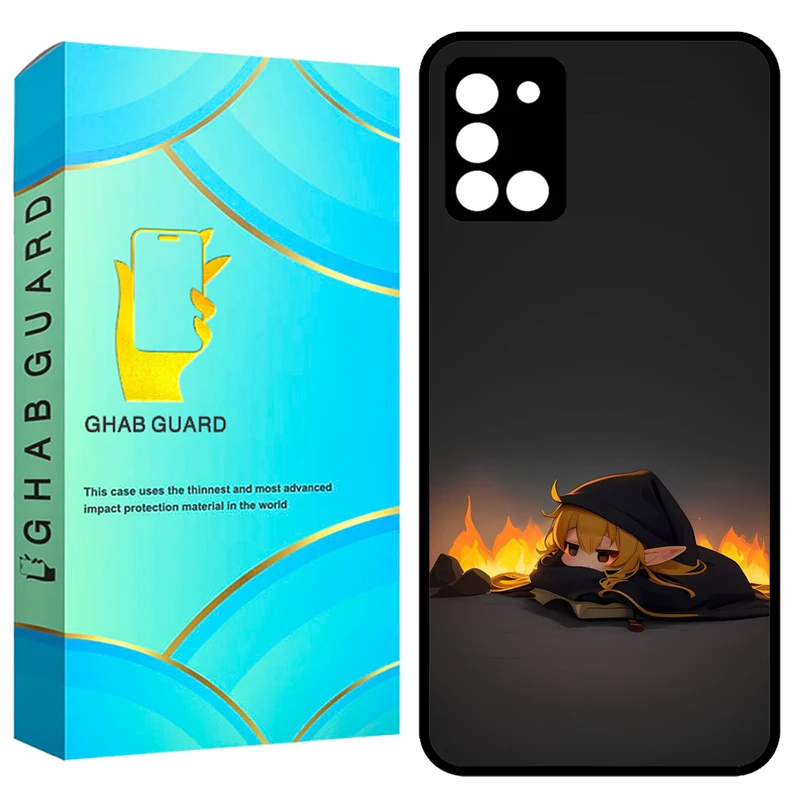  کاور قاب گارد طرح دختر مدل GCHPA31 مناسب برای گوشی موبایل سامسونگ Galaxy A31 