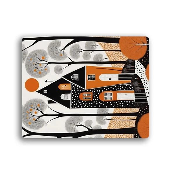 ماوس پد شادیت مدل خانه هلندی کد 450سایز 19*24 سانتی متر