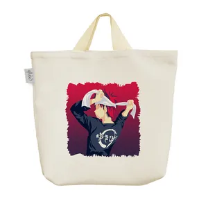 ساک خرید خندالو مدل سوما انیمه جنگ غذاها کد 1379