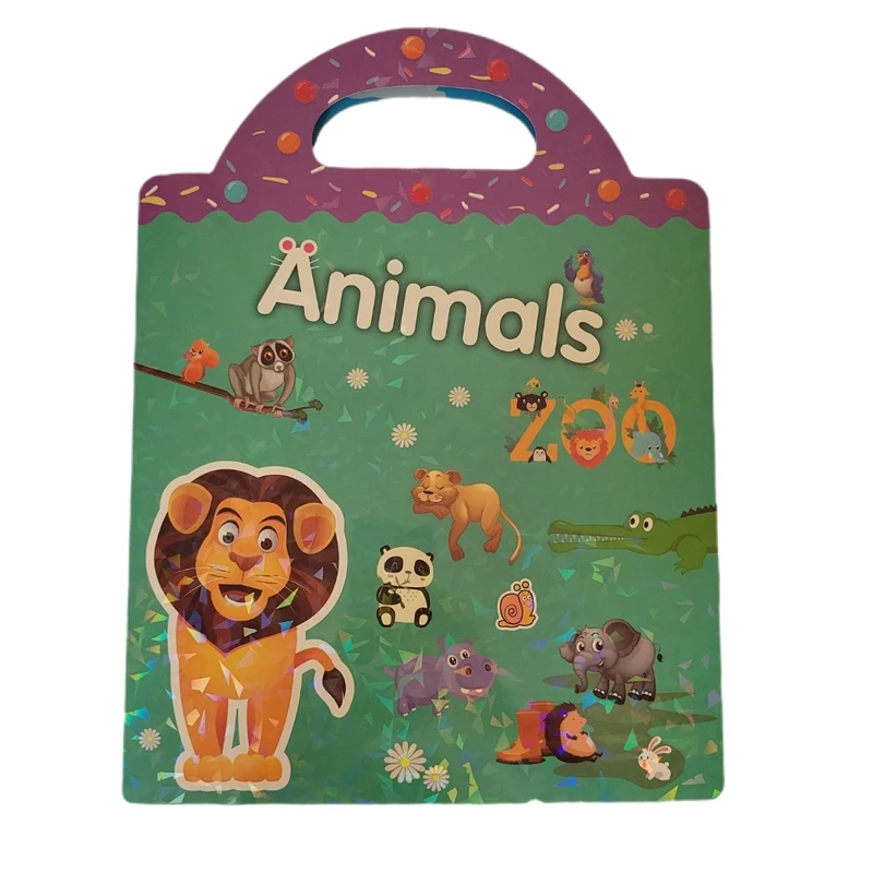 بازی آموزشی انگلیسی مدل حیوانات استیکری