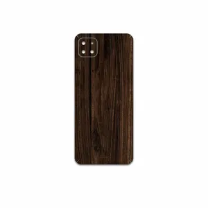 MAHOOT Dark-Walnut-Wood Cover Sticker for Samsung Galaxy A22 5G