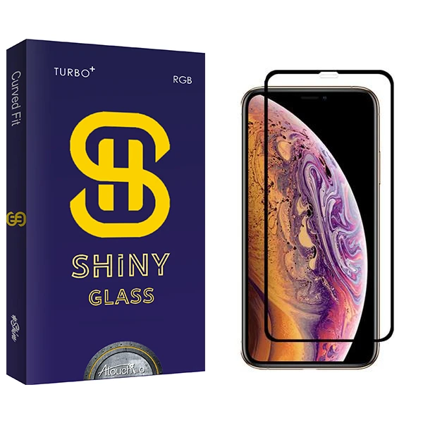 محافظ صفحه نمایش سرامیکی آتوچبو مدل Shiny مناسب برای گوشی موبایل اپل iPhone XS Max