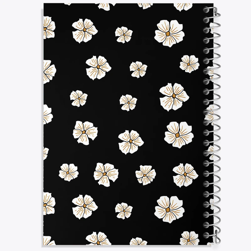 دفتر مشق 50 برگ خندالو طرح گل گلی کد N1287