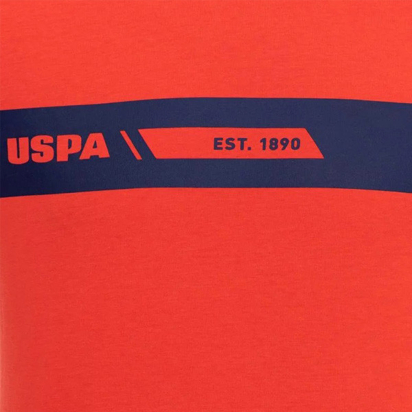 تی شرت آستین کوتاه مردانه یو اس پولو مدل یقه گرد