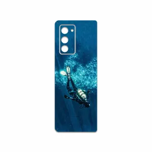 MAHOOT Scuba Diving Cover Sticker for Samsung Galaxy Z FOLD 2