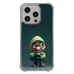AKAM AMC-WTA15PRO-SUPER MARIO6 Cover For Apple iPhone 15 Pro