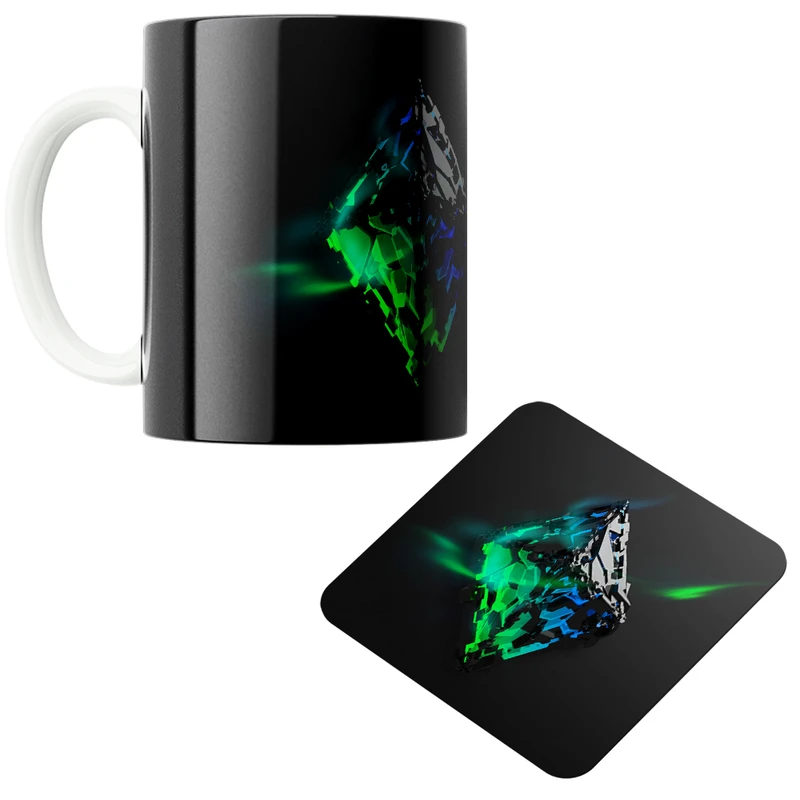 ماگ پاد آفرین مدل اتریوم تریدر ارز دیجیتال کریپتو فارکس کد PZ381 به همراه زیرلیوانی