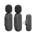 میکروفن یقه ای بی سیم مدل K61 Dual Lightning بسته 2 عددی