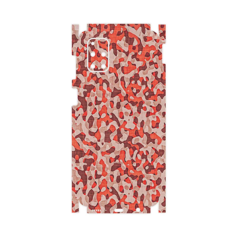 برچسب پوششی ماهوت مدل Red Infantry Army-FullSkin مناسب برای گوشی موبایل سامسونگ Galaxy M51