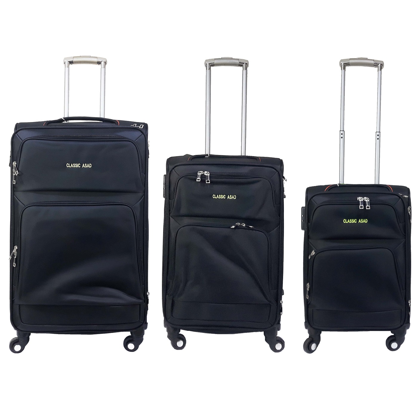  مجموعه سه عددی چمدان کلاسیک اسد مدل ATS-3996