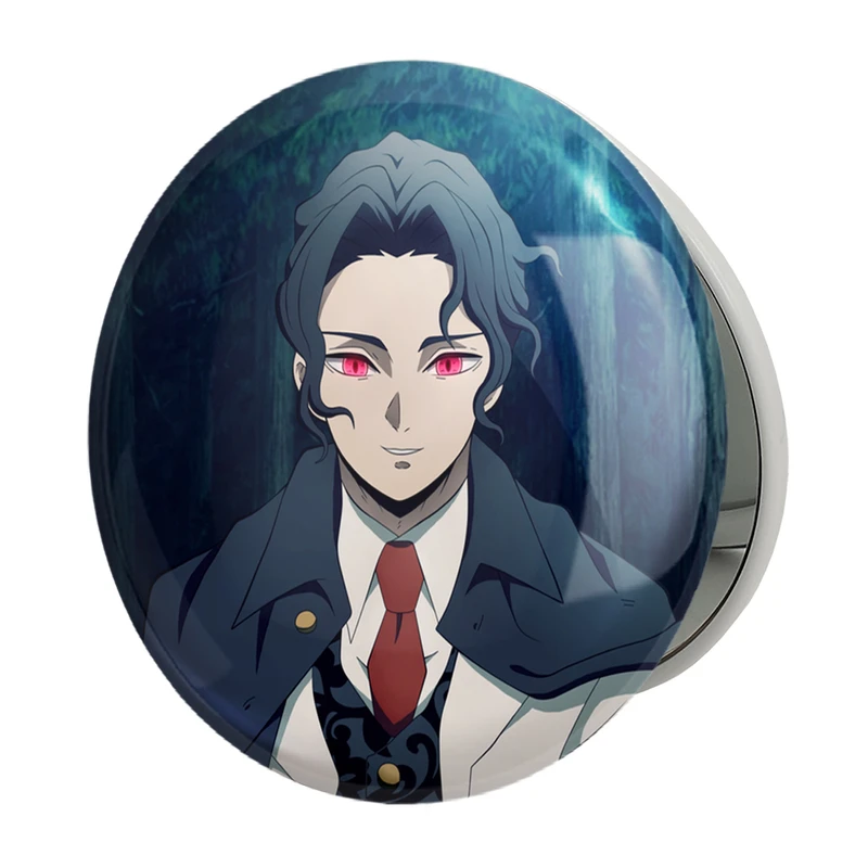 آینه جیبی خندالو طرح کیبوتسوجی موزان انیمه شیطان کش مدل تاشو کد 12781 