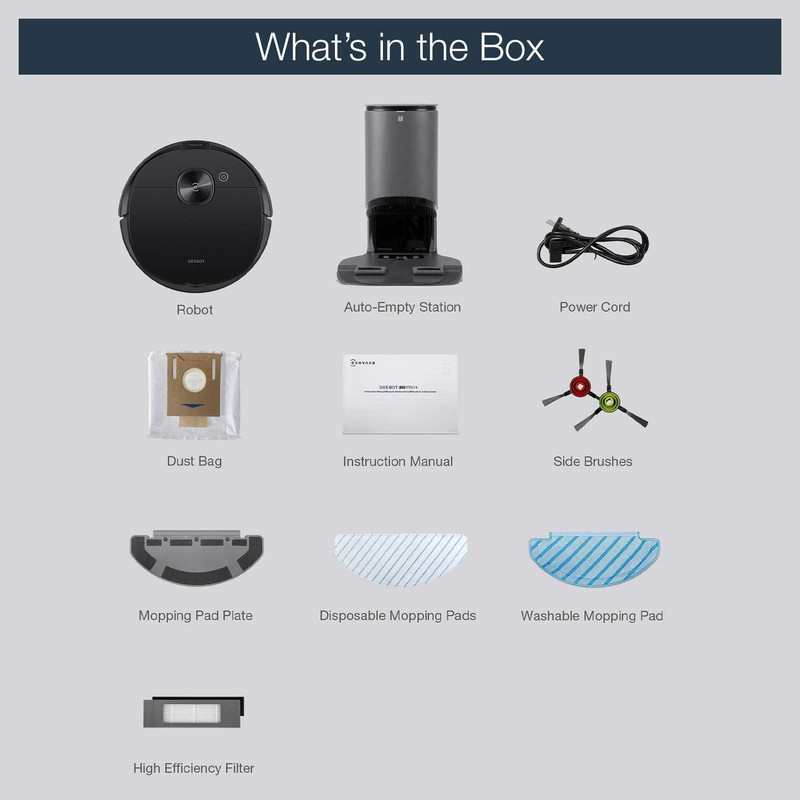 جاروبرقی اکووکس رباتیک مدل DEEBOT N8