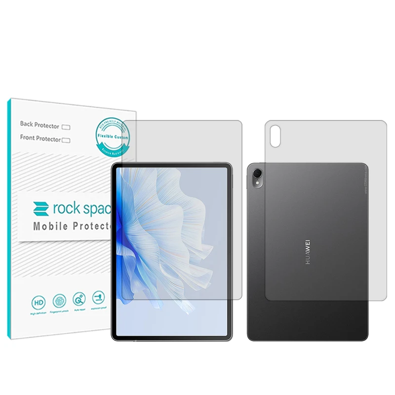 محافظ صفحه نمایش شفاف راک اسپیس مدل HyGEL مناسب برای تبلت هوآوی Matepad Air به همراه محافظ پشت گوشی