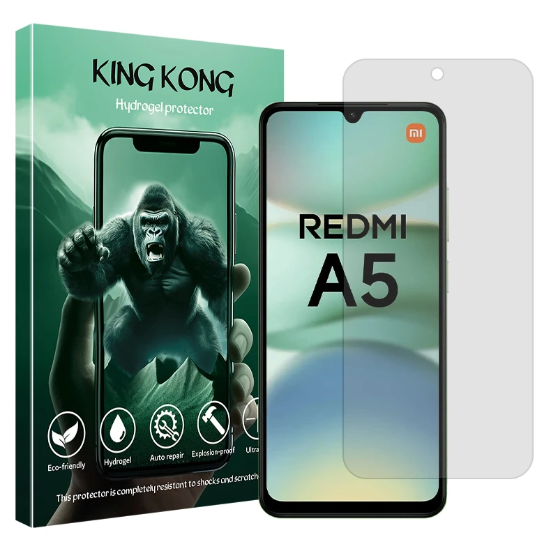 محافظ صفحه نمایش مات کینگ کونگ مدل Tough مناسب برای گوشی موبایل شیائومی Redmi A5 4G