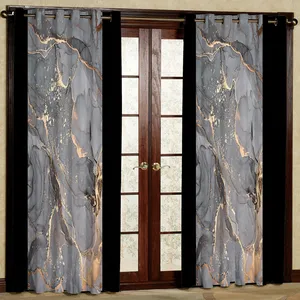 پرده مدل سنگی هازان پانچی کد 4216  سایز 140x200 سانتی متر