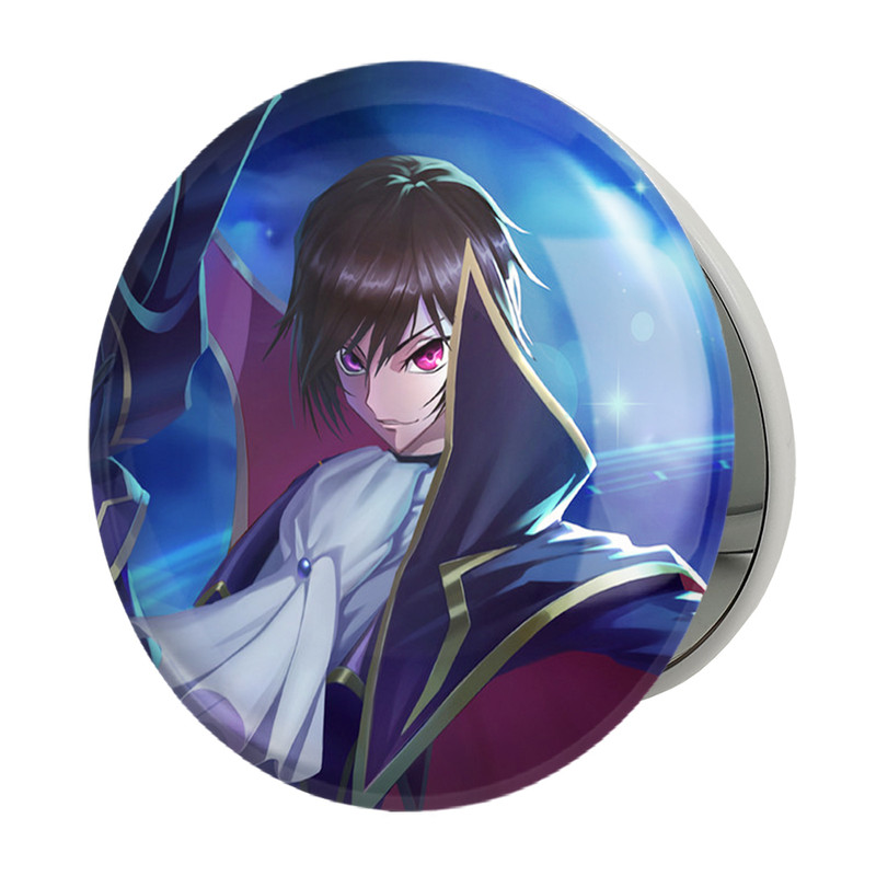 آینه جیبی خندالو طرح لولوش وی بریتانیا انیمه کد گیاس Code Geass مدل تاشو کد 13079 