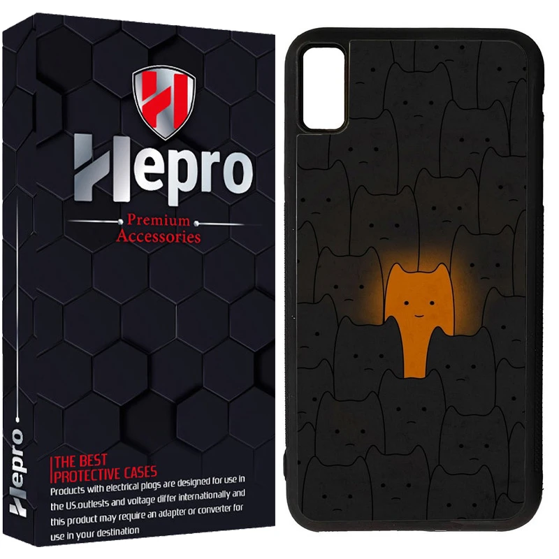 کاور هپرو طرح فانتزی مدل TPU مناسب برای گوشی موبایل اپل IPHONE X / XS