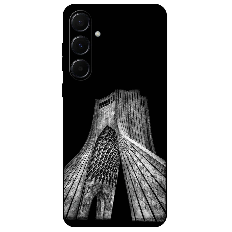 کاور مگافون طرح برج آزادی مدل 8263 مناسب برای گوشی موبایل سامسونگ Galaxy A55 5G