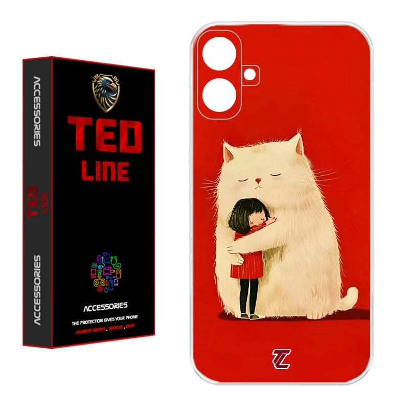 کاور تدلاین طرح گربه کد 1170 مناسب برای گوشی موبایل سامسونگ Galaxy A06