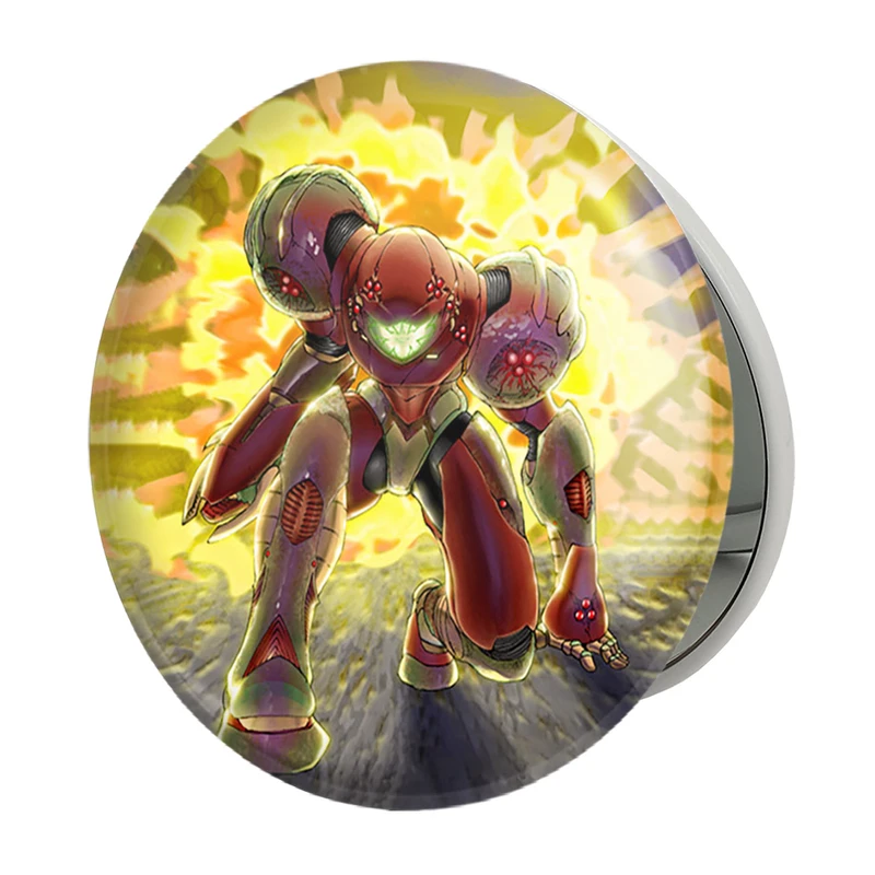 آینه جیبی خندالو طرح بازی متروید (Metroid) مدل تاشو کد 35681