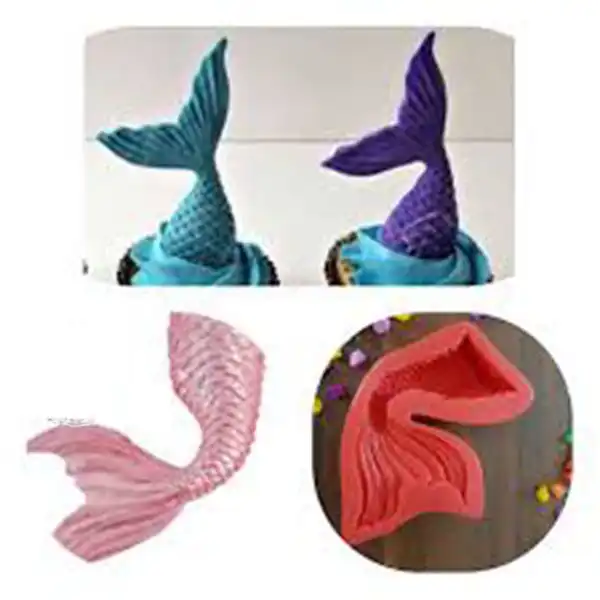 قالب فوندانت بهگز مدل پری دریایی